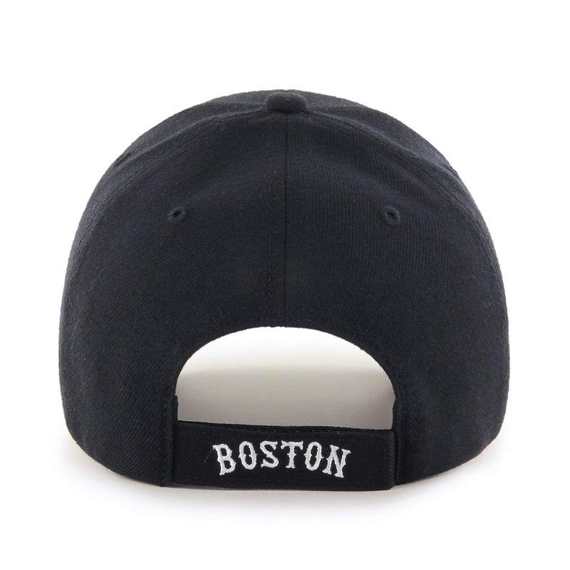 47 '47 Brand Boston Red Sox MVP Dad Hat Cap MLB Black/White - Image 2